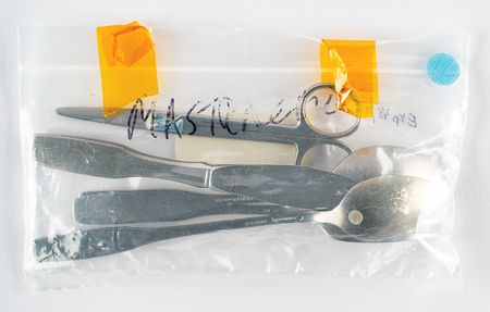 Lot #4464  Expedition 38/39 Flown Utensils - Image 2