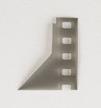 Lot #4256  Apollo 14 Film Swatch [Purportedly Lunar Flown] - Image 1