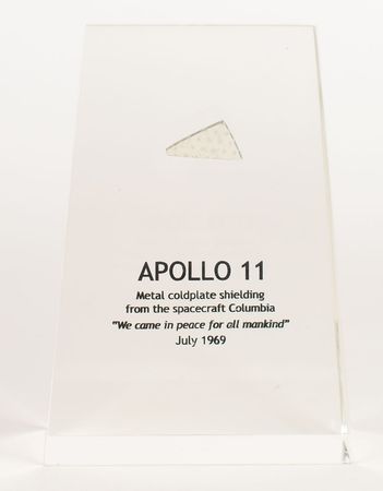 Lot #4190  Apollo 11 Purportedly Flown Coldplate Fragment - Image 1
