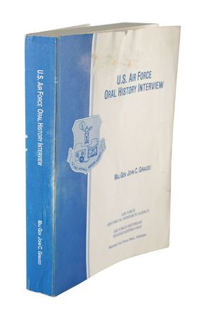 Lot #4554 John C. Giraudo's Air Force Jacket and Scarf - Image 8