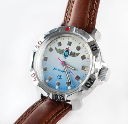 Lot #4466  Expedition 9 Flown Space Forces Watch - Image 2