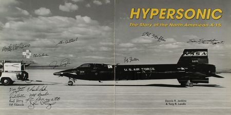 Lot #4503  X-15 Pilots Signed Book - Image 1