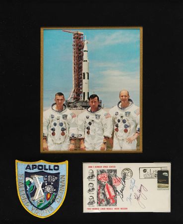 Lot #4155  Apollo 10 Signed Cover - Image 1