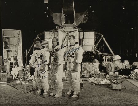 Lot #4291  Apollo 15 Signed Photograph - Image 1