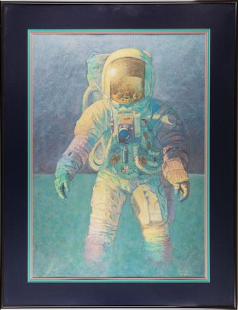 Lot #4231 Alan Bean Signed Print - Image 2