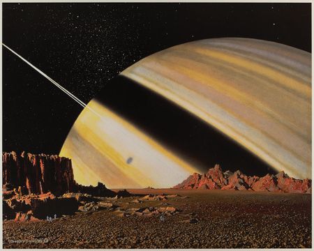 Lot #4523 Chesley Bonestell Print - Image 1