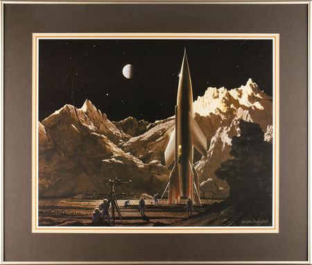 Lot #4524 Chesley Bonestell Print - Image 2