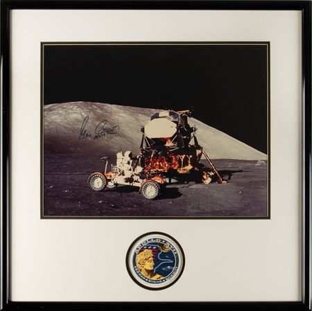 Lot #4336 Gene Cernan Signed Photograph - Image 2