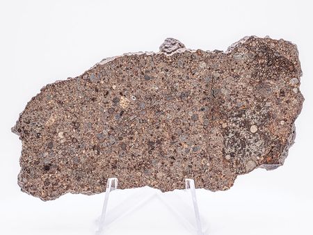 Lot #4579  NWA 1227 Stone Meteorite Slice - Image 2