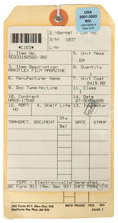 Lot #4414  Flown Arriflex Film Magazine - Image 6