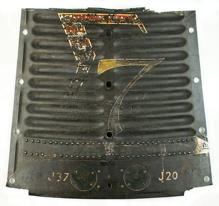 Lot #4002  Mercury-Atlas 8 Sigma 7 Flown Shingle