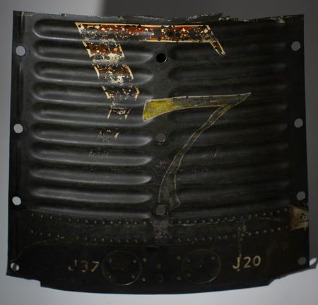 Lot #4002  Mercury-Atlas 8 Sigma 7 Flown Shingle Painted by Cece Bibby - Image 3