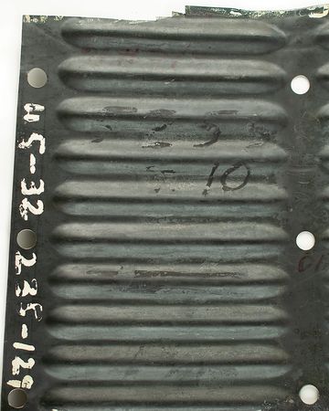 Lot #4002  Mercury-Atlas 8 Sigma 7 Flown Shingle Painted by Cece Bibby - Image 6