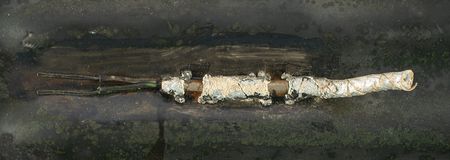 Lot #4003  Mercury-Atlas 7 Aurora 7 Flown Shingle Painted by Cece Bibby - Image 6