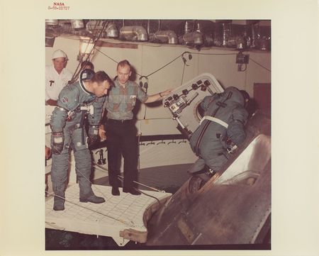 Lot #4116  Apollo Egress Training Group of (5) Original Photos - Image 1