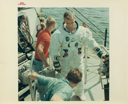 Lot #4116  Apollo Egress Training Group of (5) Original Photos - Image 3