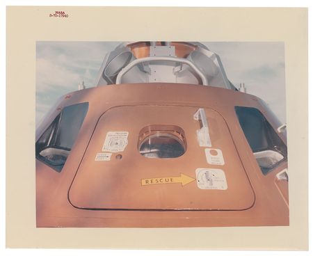 Lot #4115  Apollo Egress Trainer Group of (2) Original Photos - Image 1