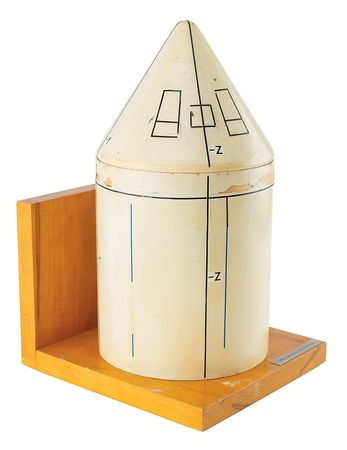 Lot #4491  Apollo Command and Service Module Model - Image 1