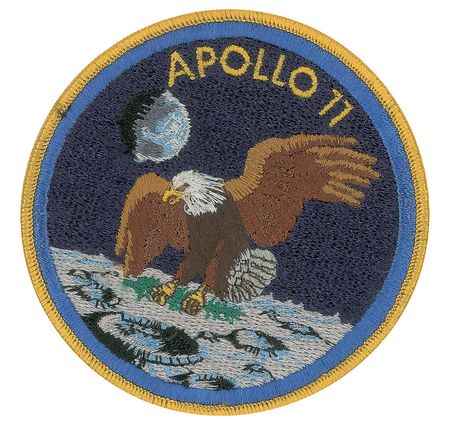 Lot #4211 Guenter Wendt?s Apollo 11 Crew-Presented Patch - Image 2