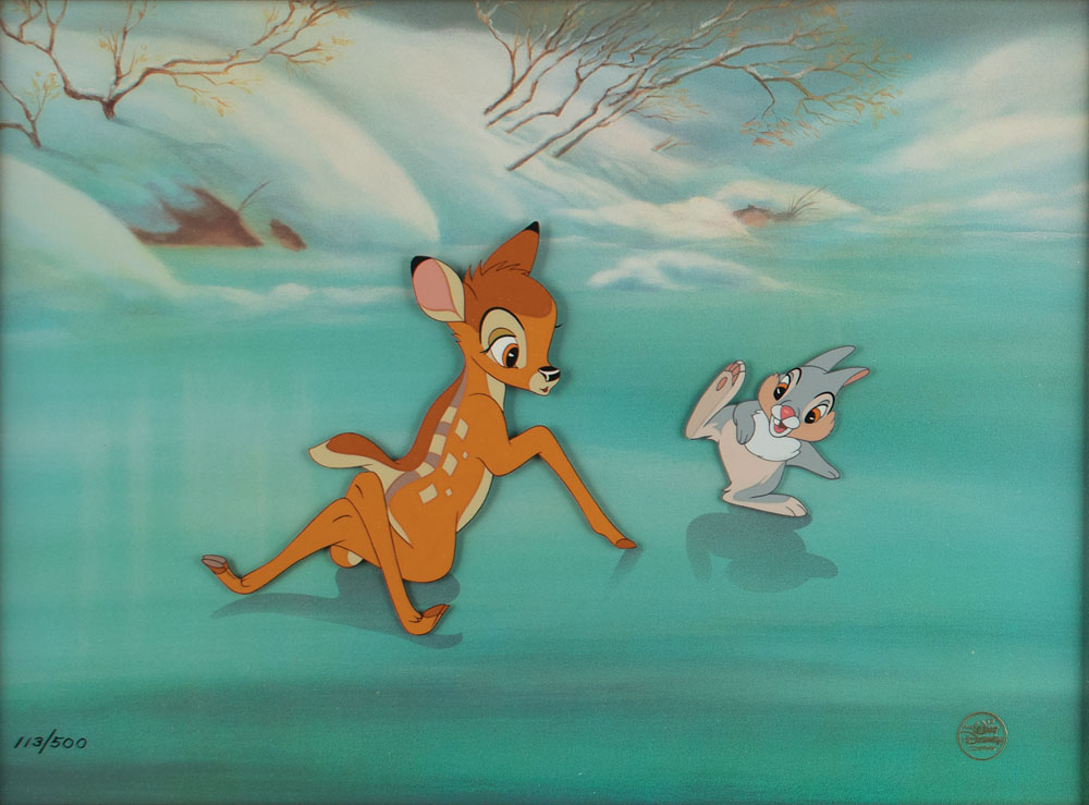 Bambi limited edition hand-painted cel | RR Auction