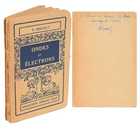 Lot #224 Pierre Bricout Signed Book from Niels Bohr's Library Book - Image 1