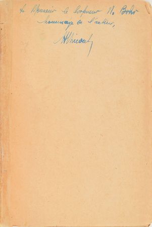 Lot #224 Pierre Bricout Signed Book from Niels Bohr's Library Book - Image 2