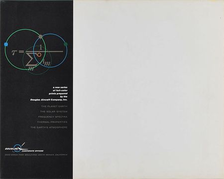 Lot #400 Douglas Aircraft Company Earth and Solar System Prints Prints - Image 2