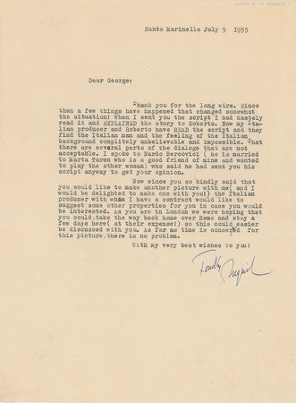 Lot #776 Ingrid Bergman - Image 1