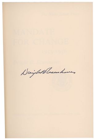 Lot #54 Dwight D. Eisenhower Book - Image 2