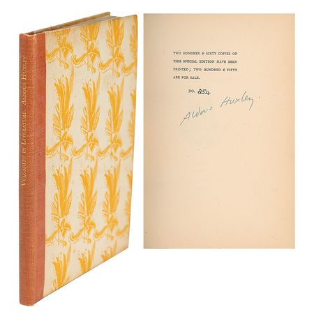 Lot #668 Aldous Huxley 3D Lenticular Artwork - Image 1