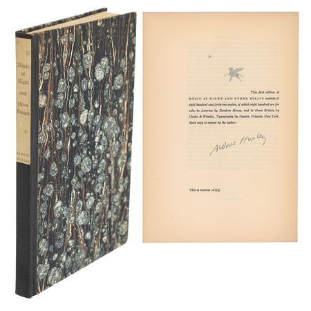 Lot #672 Aldous Huxley - Image 1