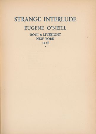 Lot #858 Eugene O'Neill Book - Image 3