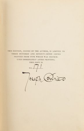 Lot #838 Joseph Conrad Book - Image 2