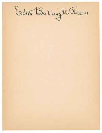 Lot #208 Edith Bolling Wilson Necktie - Image 2