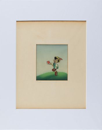 Lot #510 Pinocchio production cel from Pinocchio Production Cel - Image 2