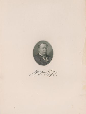 Lot #168 William H. Taft Program - Image 1