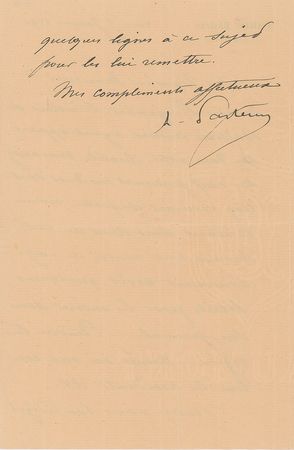 Lot #188 Louis Pasteur: 