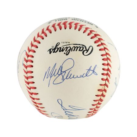 Lot #1090 Baseball: 500 Home Run Club Baseball - Image 2