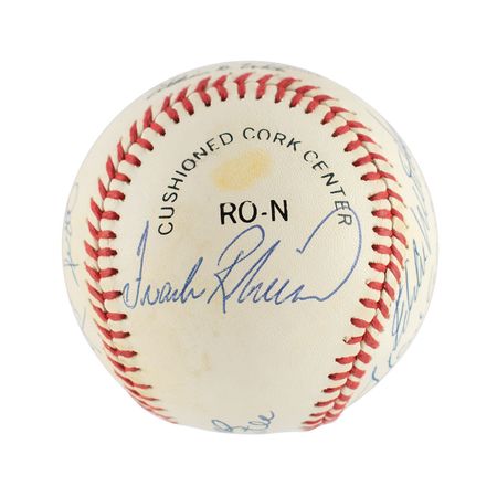 Lot #1090 Baseball: 500 Home Run Club Baseball - Image 3