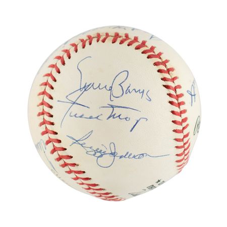 Lot #1090 Baseball: 500 Home Run Club Baseball - Image 5