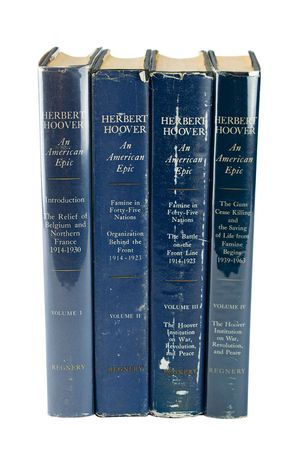 Lot #68 Herbert Hoover Book - Image 1