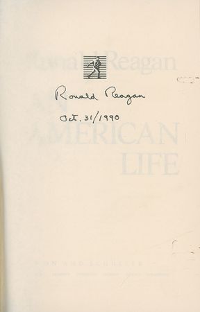 Lot #151 Ronald Reagan Book - Image 2
