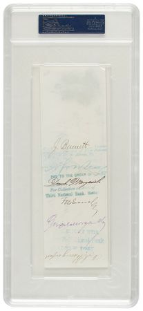 Lot #288 J. Pierpont Morgan Check - Image 2