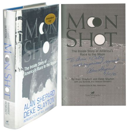 Lot #424 Alan Shepard Book - Image 1