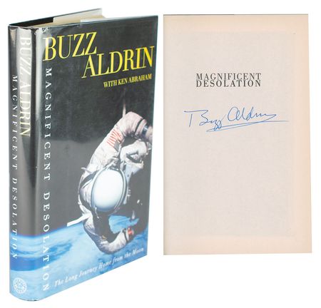 Lot #382 Buzz Aldrin Book - Image 1
