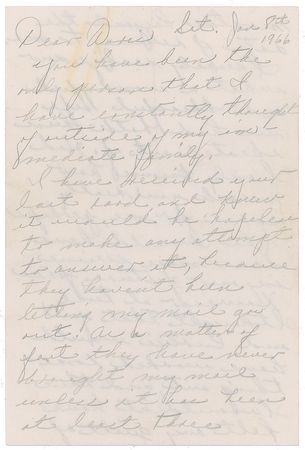 Lot #210 Jack Ruby Autograph Letter Signed Handwritten Letter Signed - Image 1