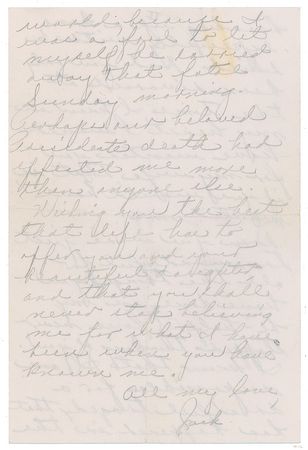 Lot #210 Jack Ruby Autograph Letter Signed Handwritten Letter Signed - Image 4