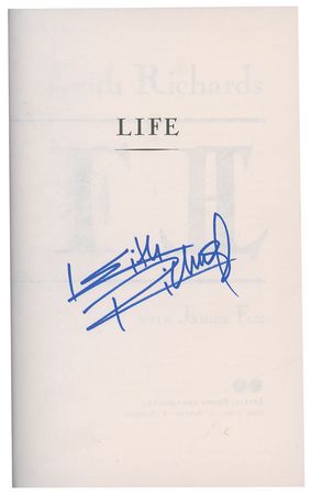 Lot #943 Rolling Stones: Keith Richards Book - Image 2