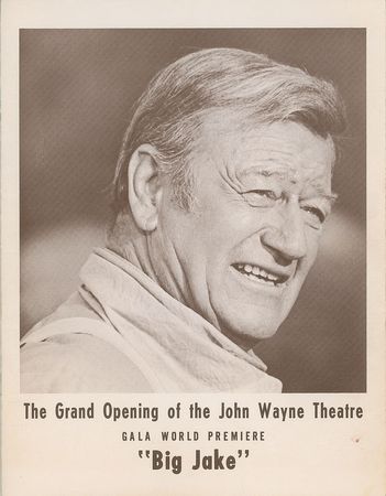 Lot #1071 John Wayne Program - Image 2