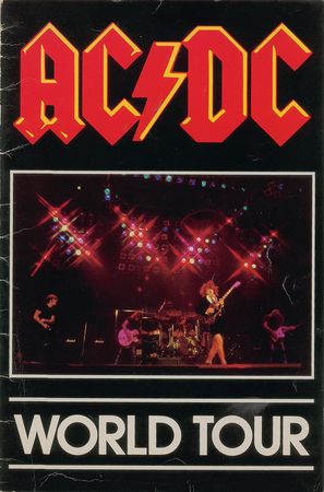 Lot #920 AC/DC Signed Program Program - Image 1